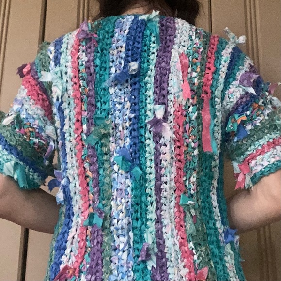 Upcycled Cardigan💙 - Picture 9 of 13